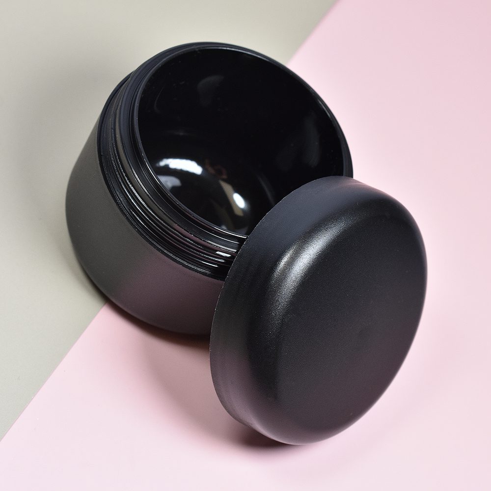 150ml Arese Black Cosmetic Jar With Shive And Lid - Image 3