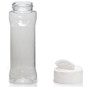 175ml Plastic Spice Jar With Flapper Cap