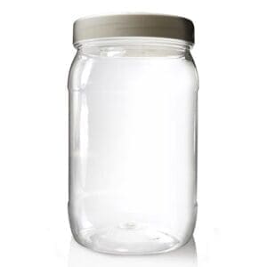 Plastic Sweet Jar And Lid