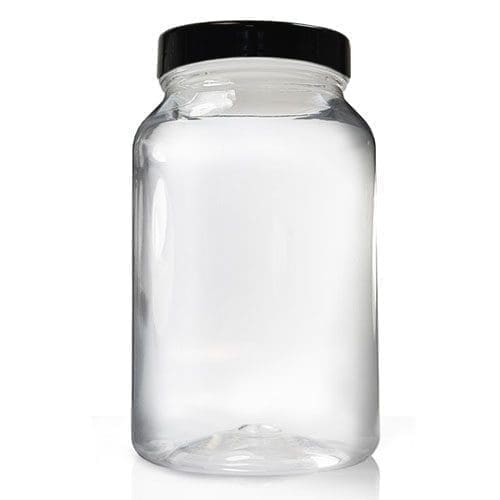 4.4 Litre Retro Plastic Sweet Jar With Lid Ampulla Ltd 0161 367 1414