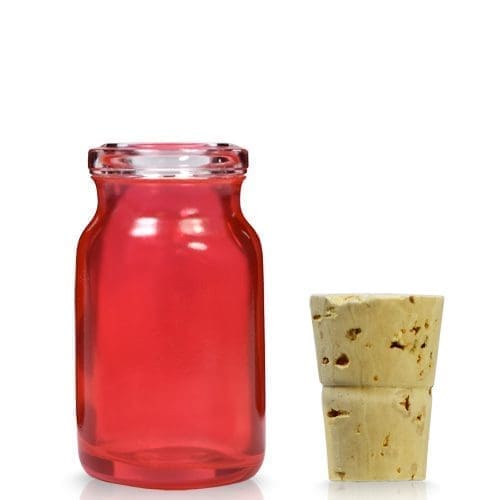 Mini Glass Bottle And Cork