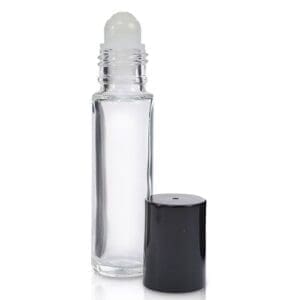 10ml Roller Ball Bottle With Black Cap