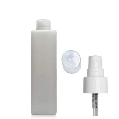 150ml HDPE Square Plastic Spray Bottle