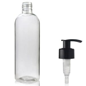 500ml Boston Clear PET Bottle With Lotion Pump
