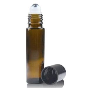 10ml Amber Roller Ball Bottle With Cap