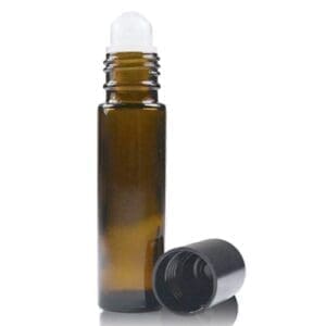 10ml Amber Roller Ball Bottle With Cap