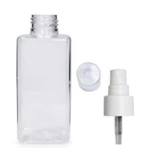 150ml Square Plastic Spray Bottle