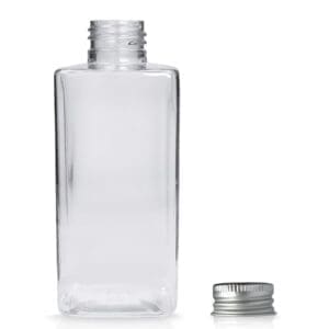 200ml Square Plastic Bottle With Cap