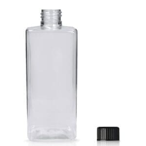 300ml Square Plastic Bottle