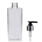 300ml Square Plastic Lotion Bottle