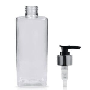 300ml Square Plastic Lotion Bottle