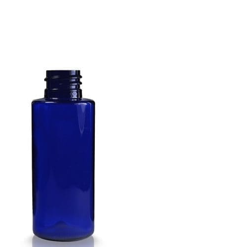 50ml Cobalt Blue PET Plastic Bottle