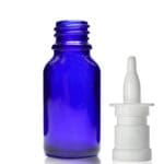 15ml Blue Glass Dropper Bottle & Nasal Spray