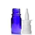 5ml Blue Glass Dropper Bottle & Nasal Spray
