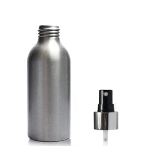 125ml aluminium bottle with spray