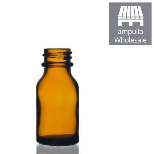 15ml Amber Glass Winchester Bottle BULK