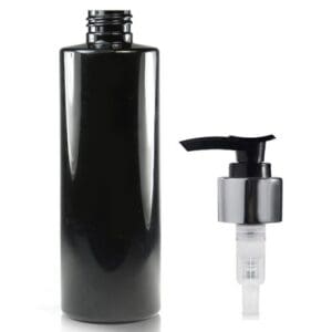 150ml Black Plastic Lotion Bottle