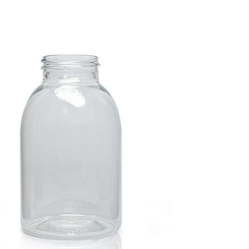250ml Clear PET Plastic Bottle