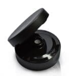 38mm Frosted Black Flip-Top Cap (10mm)