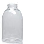 400ml Solid Clear PET Round Bottle