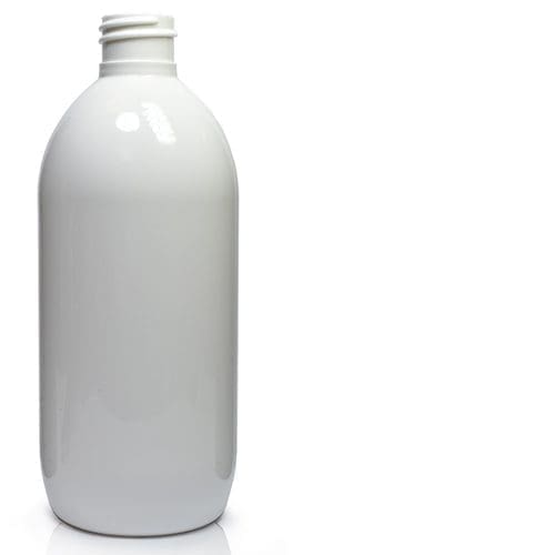 500ml White PET Olive Bottle