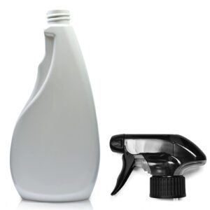 500ml White Plastic Trigger Bottle With Trigger Spray