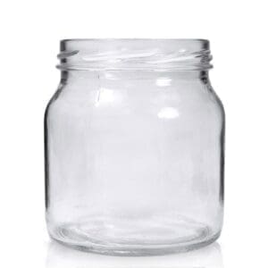 530ml Clear Glass Jar