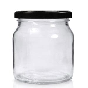 925ml Clear Glass Jar & Twist Off Lid