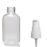 60ml Clear PET Bottle & Lotion Pump