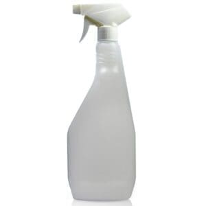 750ml HDPE Semi Transparent Plastic Trigger Spray Bottle