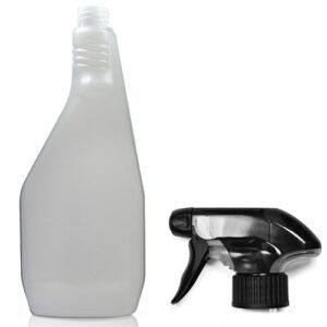 750ml Natural Plastic Trigger Bottle With Trigger Spray