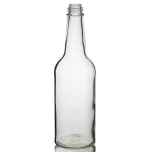 10oz Clear Glass Vinegar Bottle