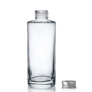 150ml Glass Simplicity Bottle w Aluminium Cap