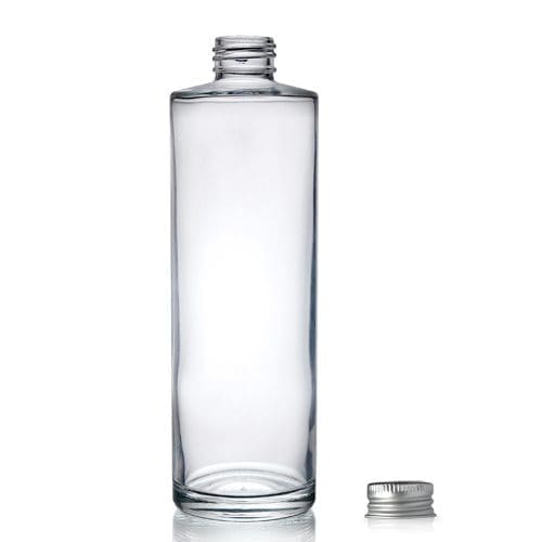 250ml Glass Simplicity Bottle w Aluminium Cap