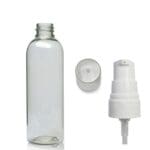 100ml rPET Boston Bottle & 20mm Lotion Pump