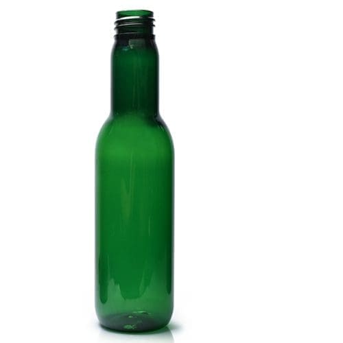 187ml Green Plastic Wine Bottle