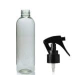 200ml RPET Boston bottle w black trigger