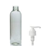 200ml rPET Boston Bottle & Lotion Pump