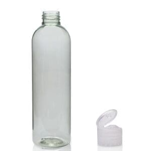 250ml RPET Boston bottle w N Flip