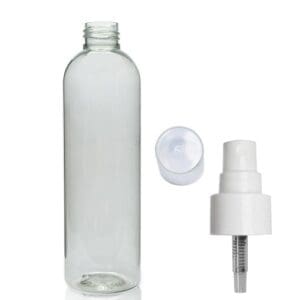 250ml rPET Boston Bottle With Atomiser Spray