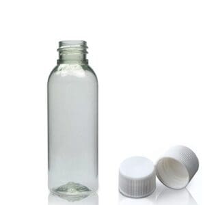 50ml rPET Boston Bottle With Screw Cap