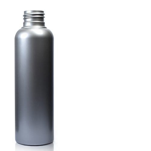 100ml Silver Plastic Bottle