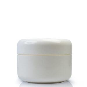 15ml Arese White Cosmetic Jar