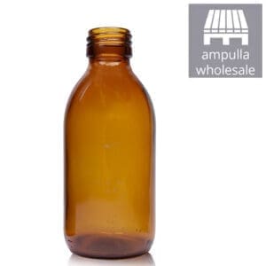 200ml Amber Glass Sirop Bottles Wholesale