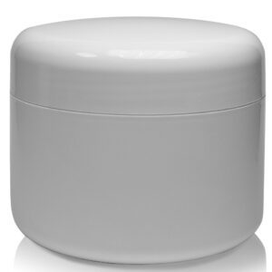 200ml Arese White Cosmetic Jar With Shive And Lid