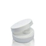 38mm Smooth White Flip-Top Cap