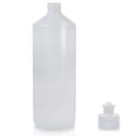 1 Litre HDPE Bottle with push cap
