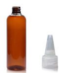 150ml Amber Plastic Bottle With Spout
