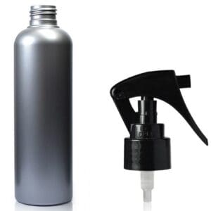 250ml Silver Plastic Trigger Spray Bottle