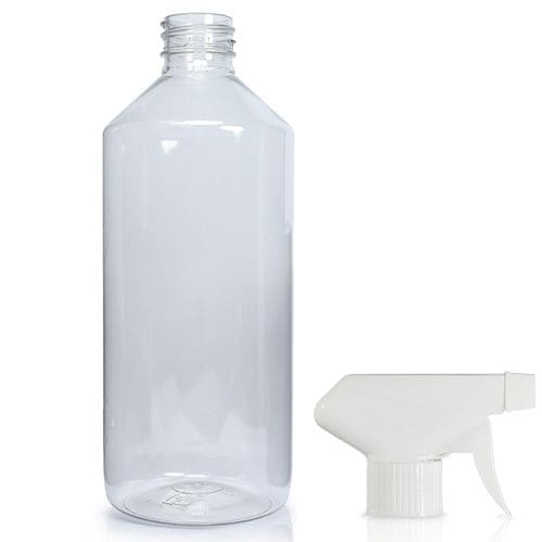 Clear Squeeze Bottle 16oz